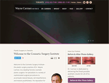 Tablet Screenshot of drcarmanplasticsurgery.com